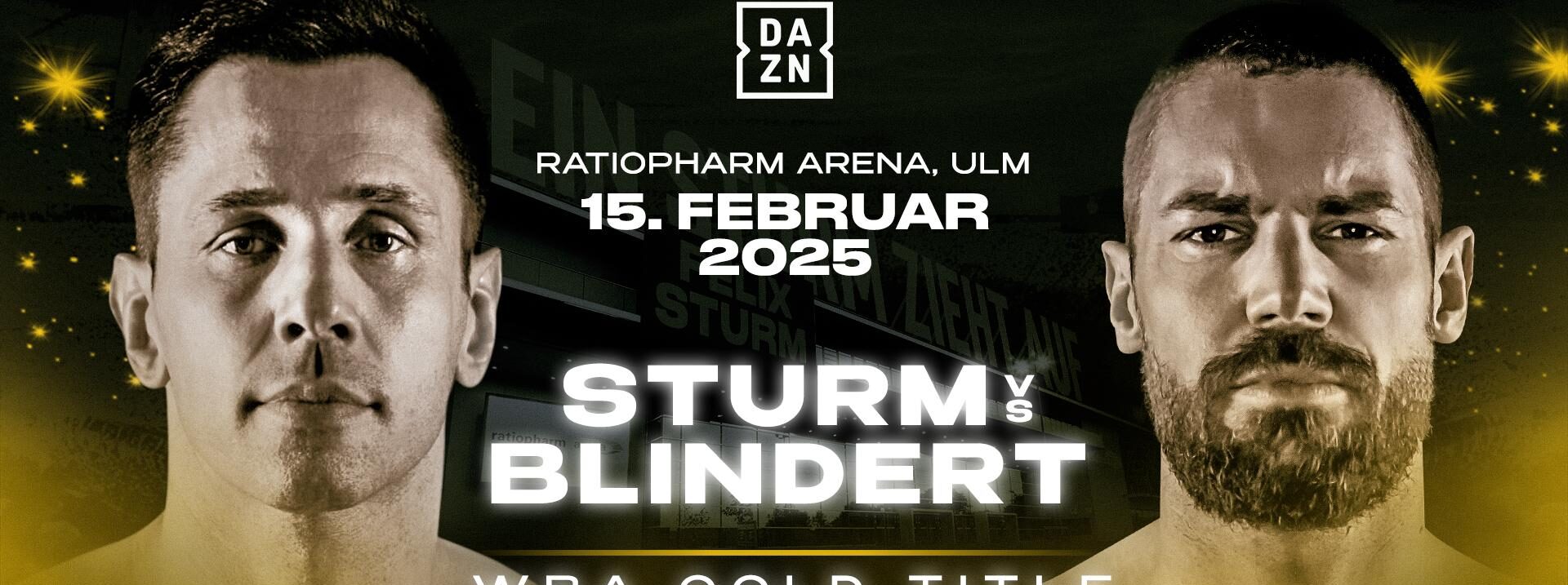 Felix Sturm kämpft am 15. Februar gegen Benjamin Blindert um WBA Gold Titel!