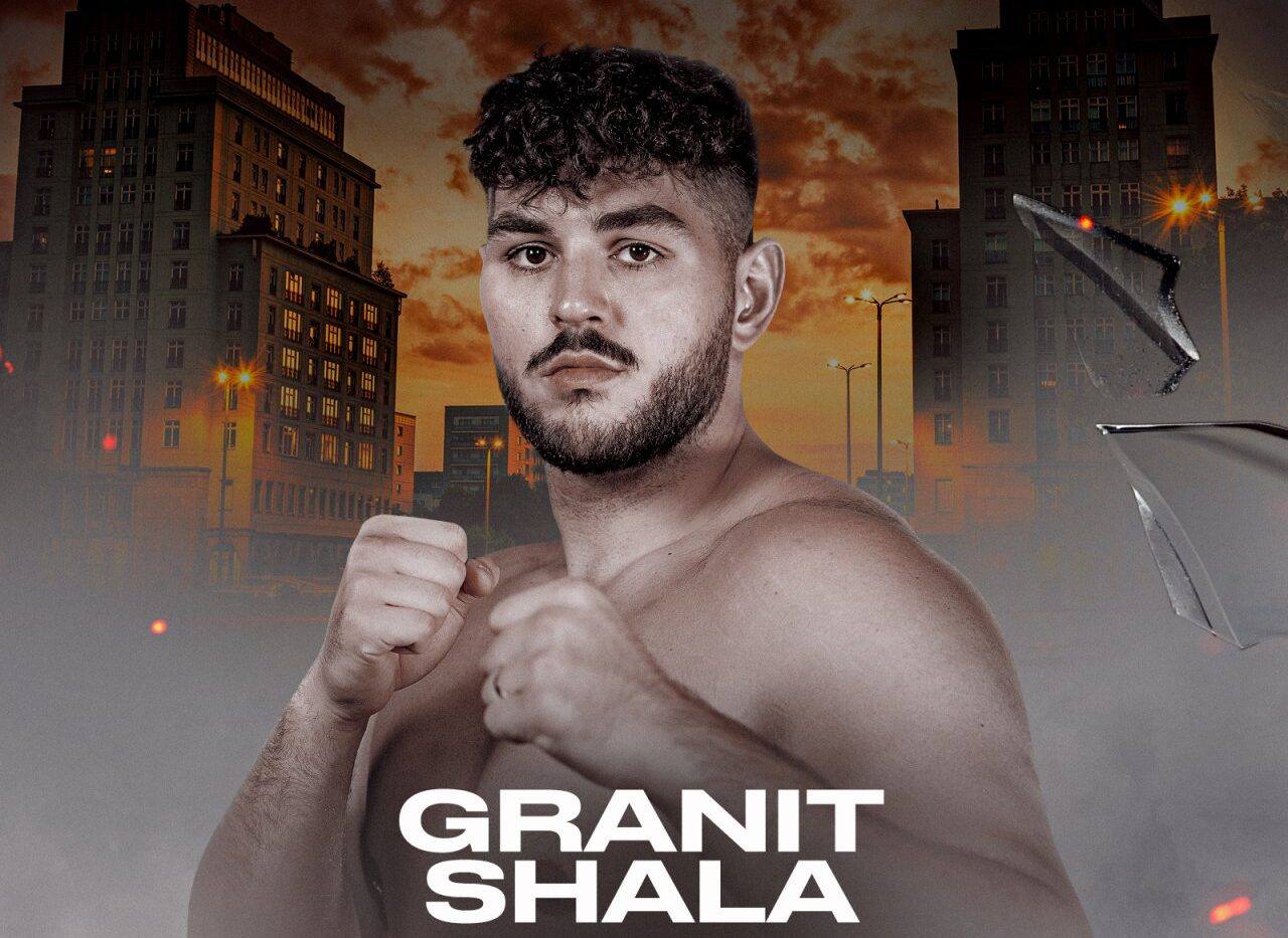 Schwere Jungs: Granit Shala und Alexander Müller vom Berge boxen in Berlin