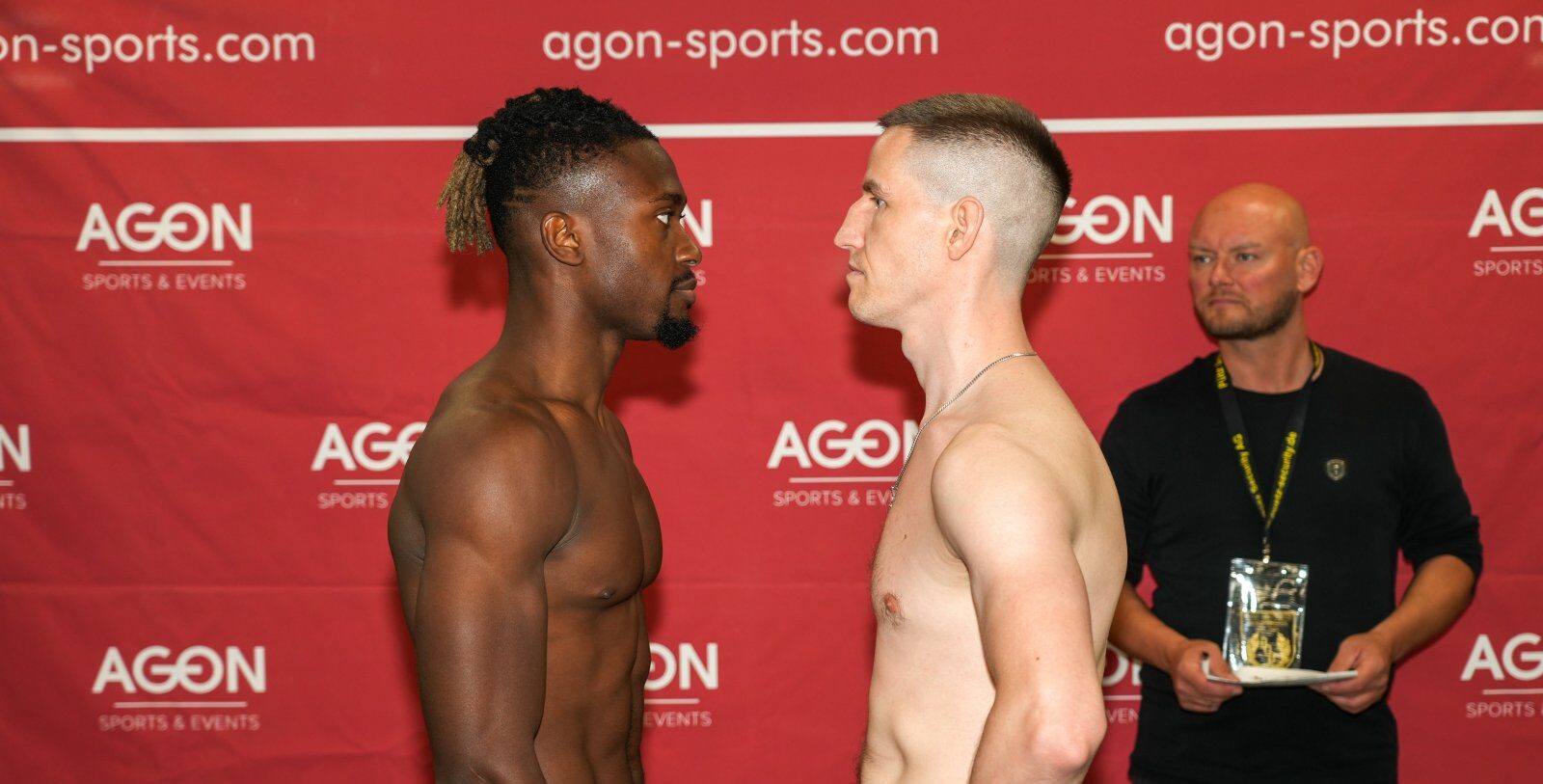 Weigh-In Results // Ergebnisse vom offiziellen Wiegen