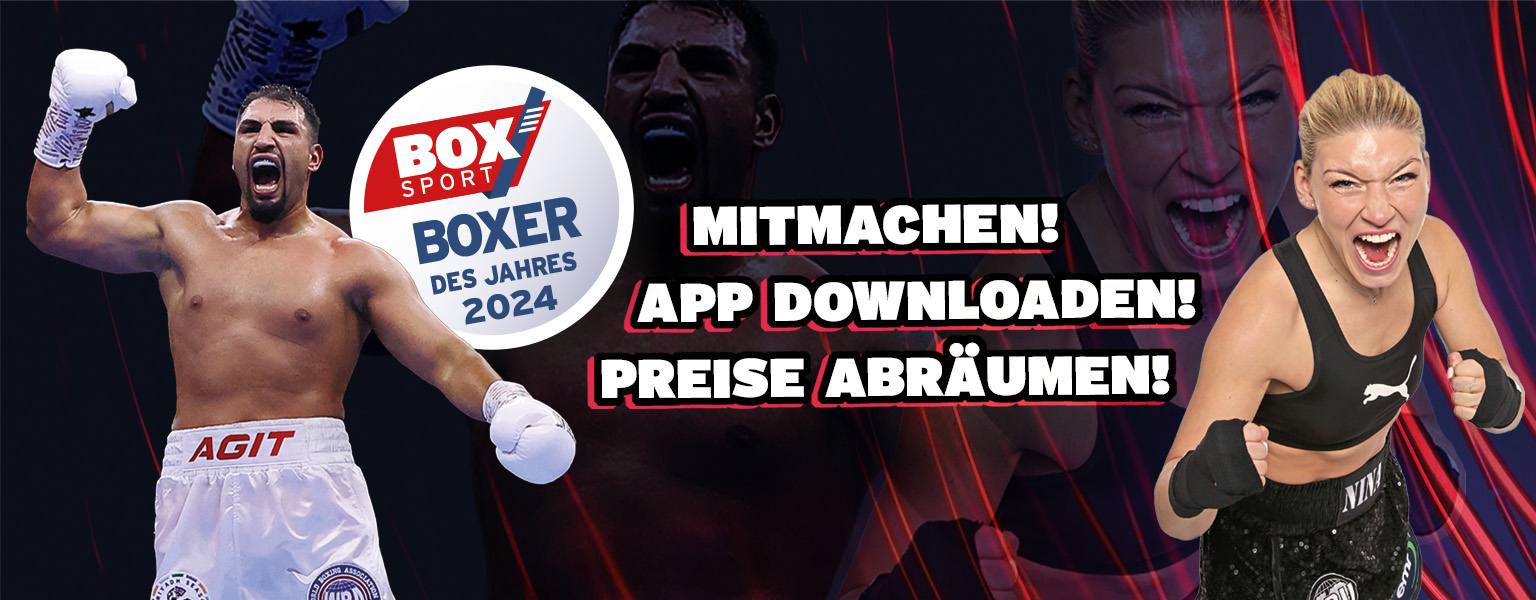 Boxer des Jahres 2024 wählen – und starke Preise gewinnen!